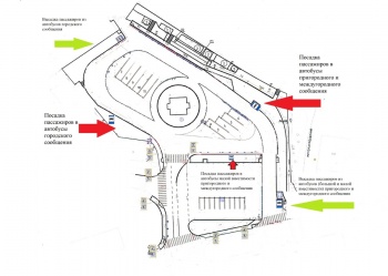 В администрации города утверждена схема движения на разворотной площадке «КП»