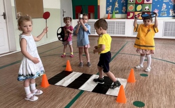 Дорожные знаки изучают в детских садах Петропавловска-Камчатского