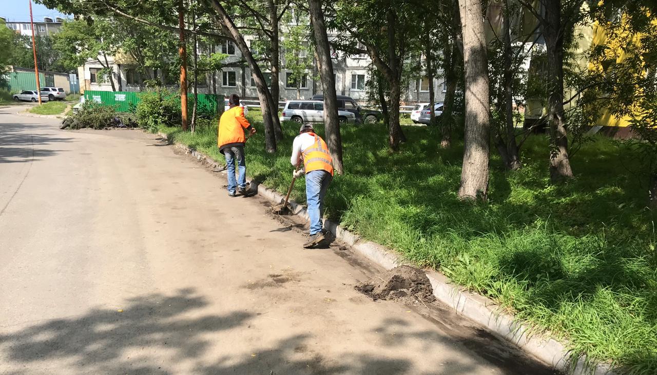 24-26 июля. В выходные поддерживали чистоту в городе