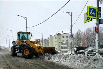 В краевой столице продолжаются работы по устранению последствий циклона