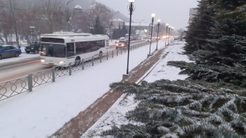 Краевой центр находится под влиянием небольшого циклона