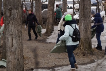 Сегодня в городе проводятся общественные мероприятия по уборке территорий